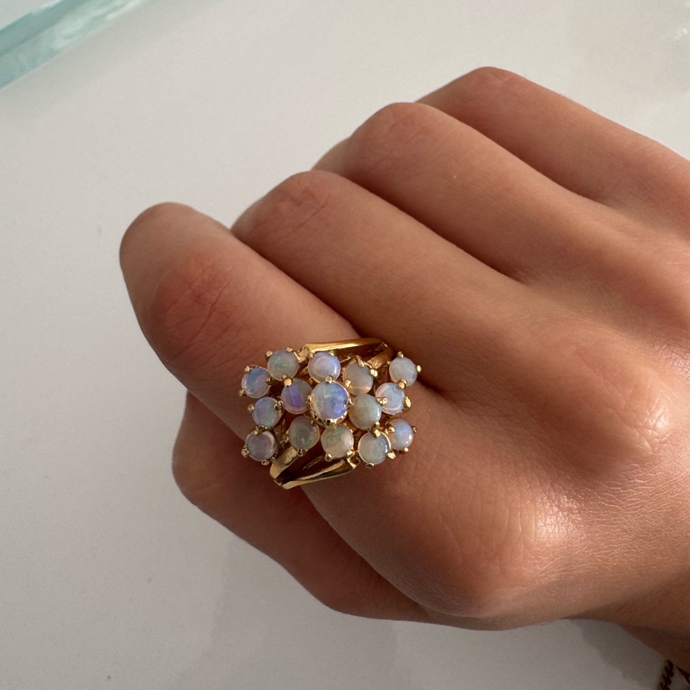 Elegant Opal Ring
